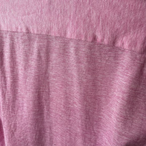 Eton Oxford Pique Contemporary Fit Popover Shirt Pink L - Picture 12 of 15